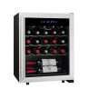  LS24A La Sommelière: Black and Stainless Steel Wine Cellar - 23 Bottles